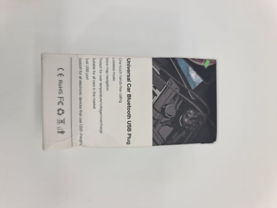 Carregador telemóvel  para carro  com Bluetooth