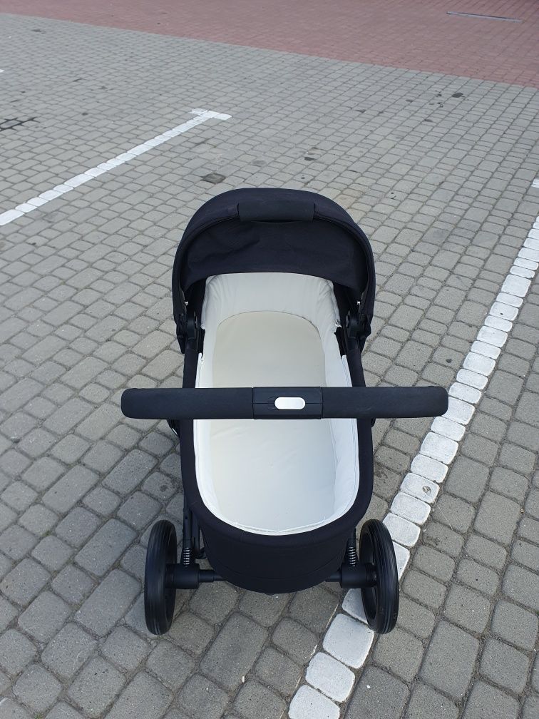 коляска 2 в 1 cybex balios s lux deep black