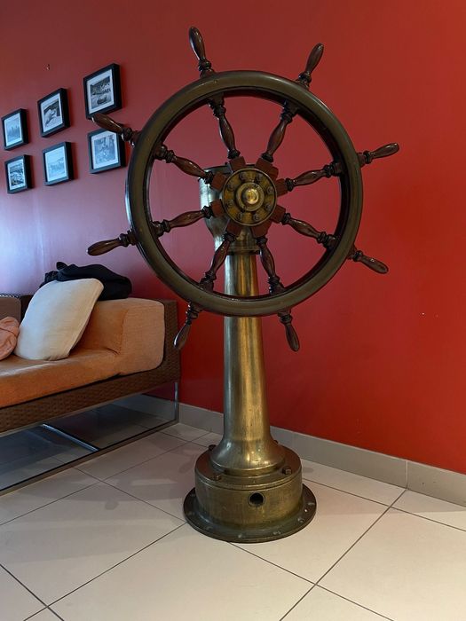Leme hidrólico de oito raios da Donkin & Co Ltd Séc XVI