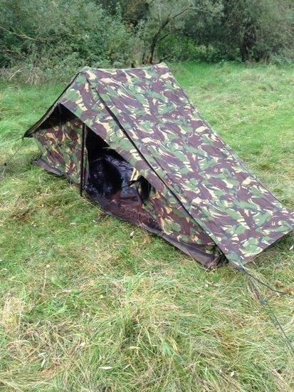 Tenda Camuflada 100% Militar (ctt incluído)