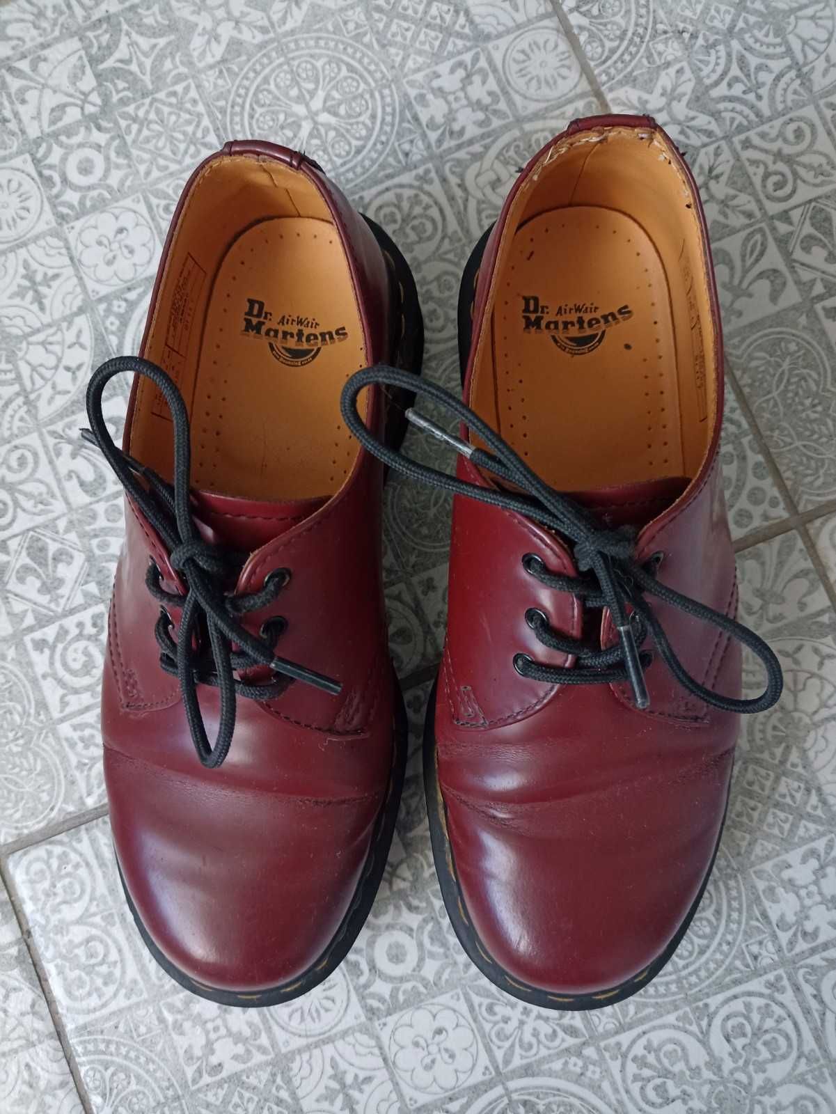 Półbuty Dr. Martens 1461 Cherry Red