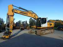 Liebherr 924  Rototilt + Szczypce SUPER STAN Łyżka skarpowa skandynawska