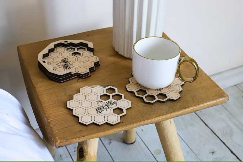 Podkładki pod kubek, podstawki - K0009 - Producent -