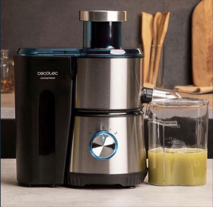 Соковижималка CECOTEC Juice&Fresh 400 Titan Black ,  сокодавка