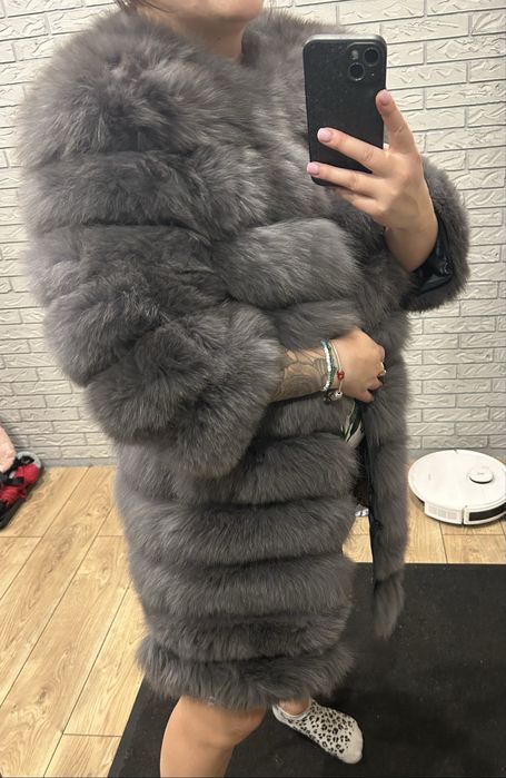 Шуба натуральна пісец трансформер