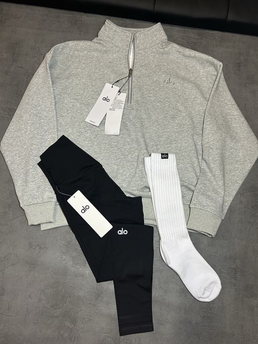 Світшот зіп худі Alo Yoga преміум якість