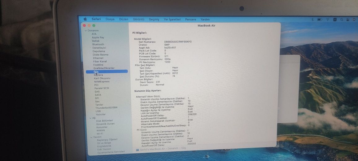 Macbook Air 13 2017 -350 циклов идеальный