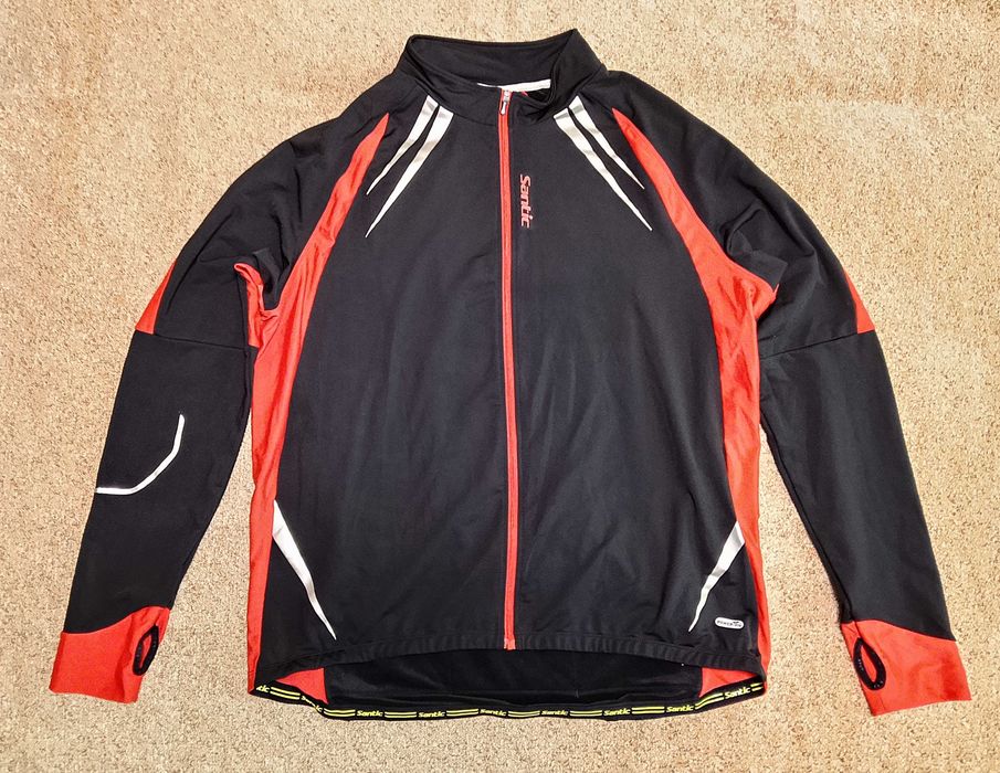 Santic Gabriel XXL Велоджерсі тепла з довгими рукавами велика