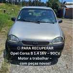 Opel Corsa B 1.4 16V – Para recuperar – Motor forte!