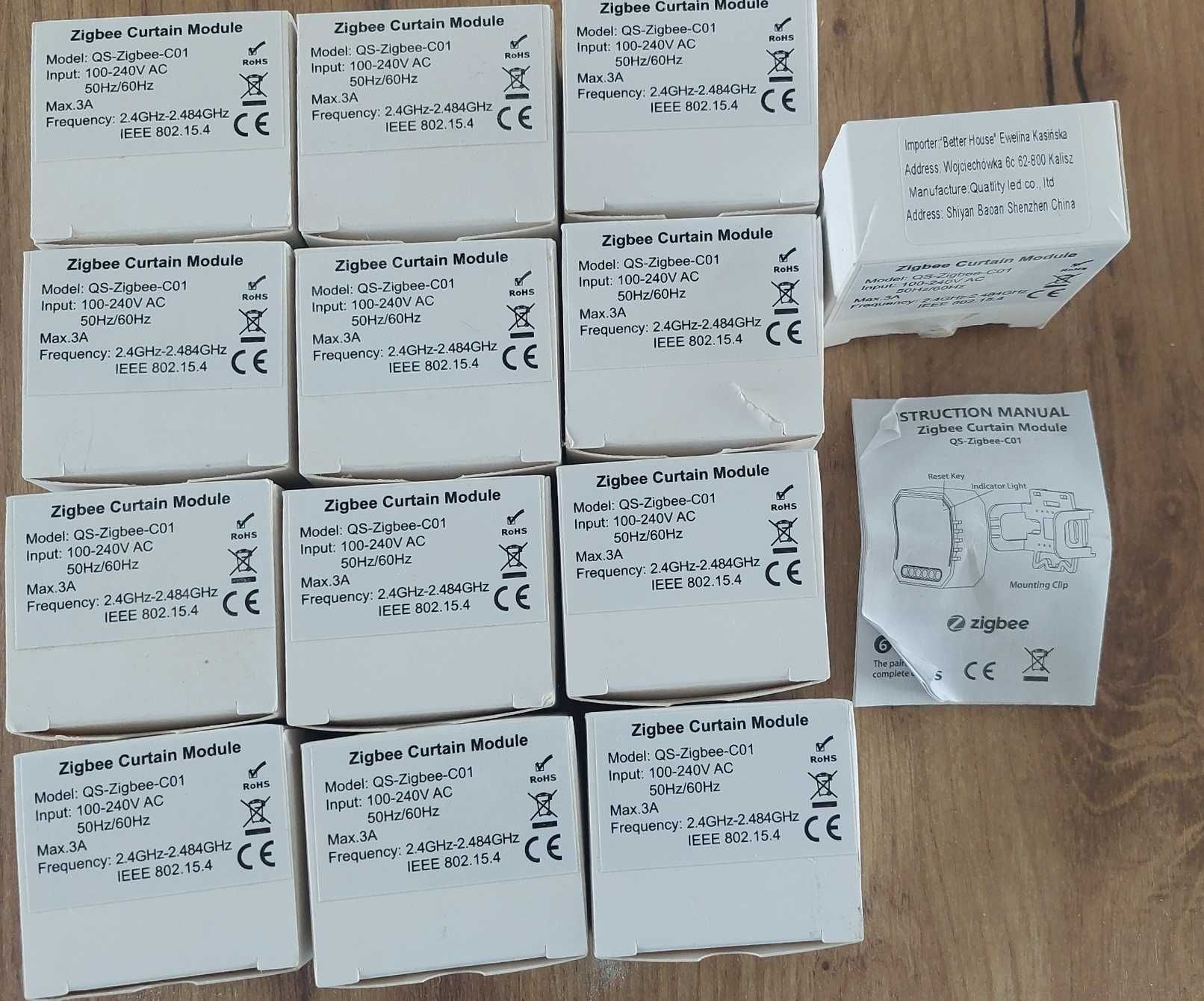Sterownik Zigbee Curtain Module