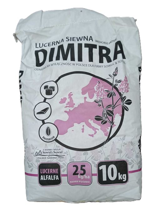 Lucerna siewna Dimitra, lucerna siewna sowul, lucerna 10 kg