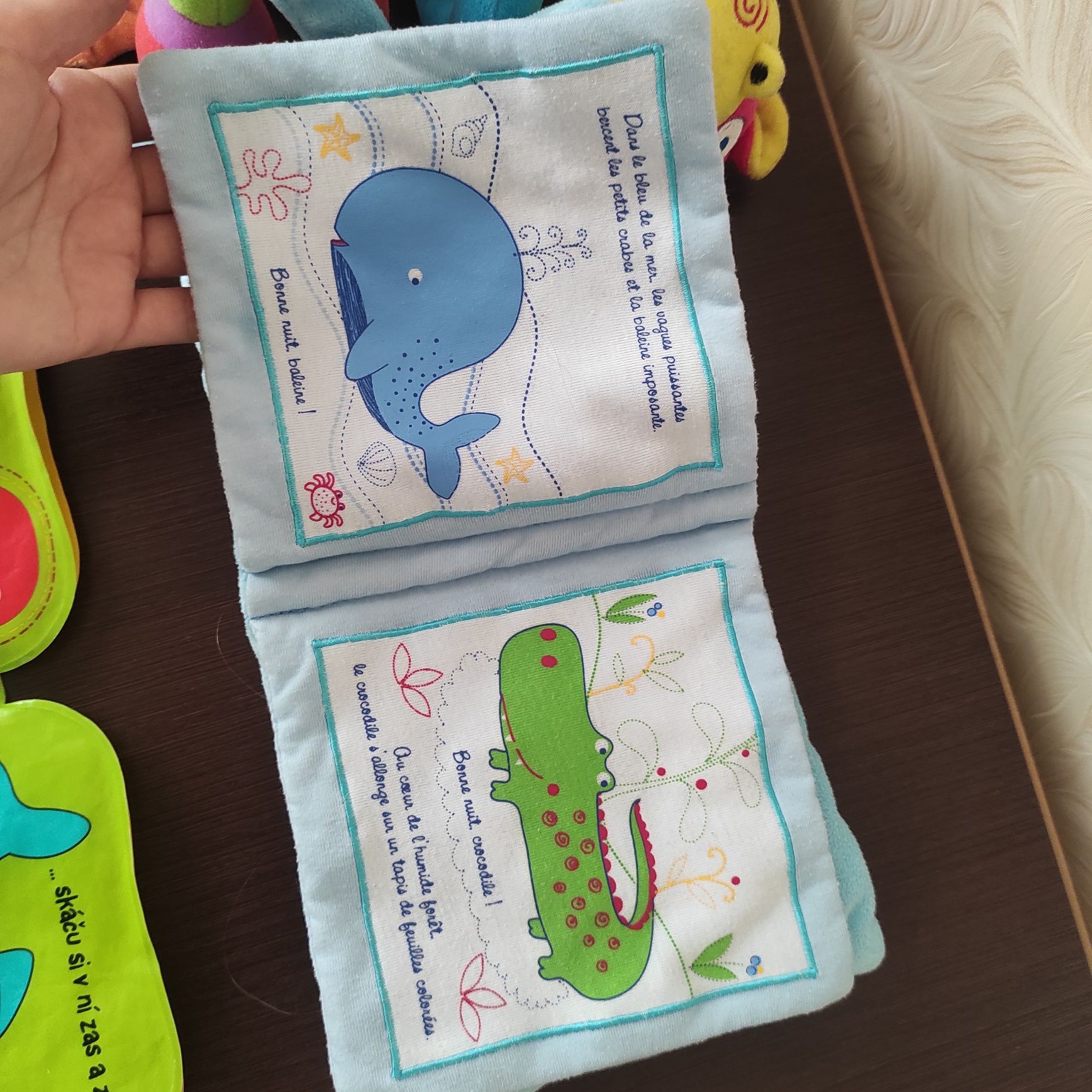 Мягкие развивающие книги