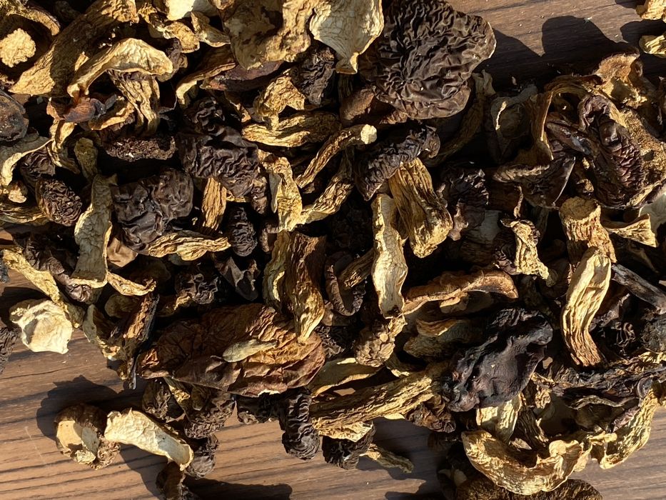 Grzyby suszone mix prawdziwki, borowiki, koźlaki