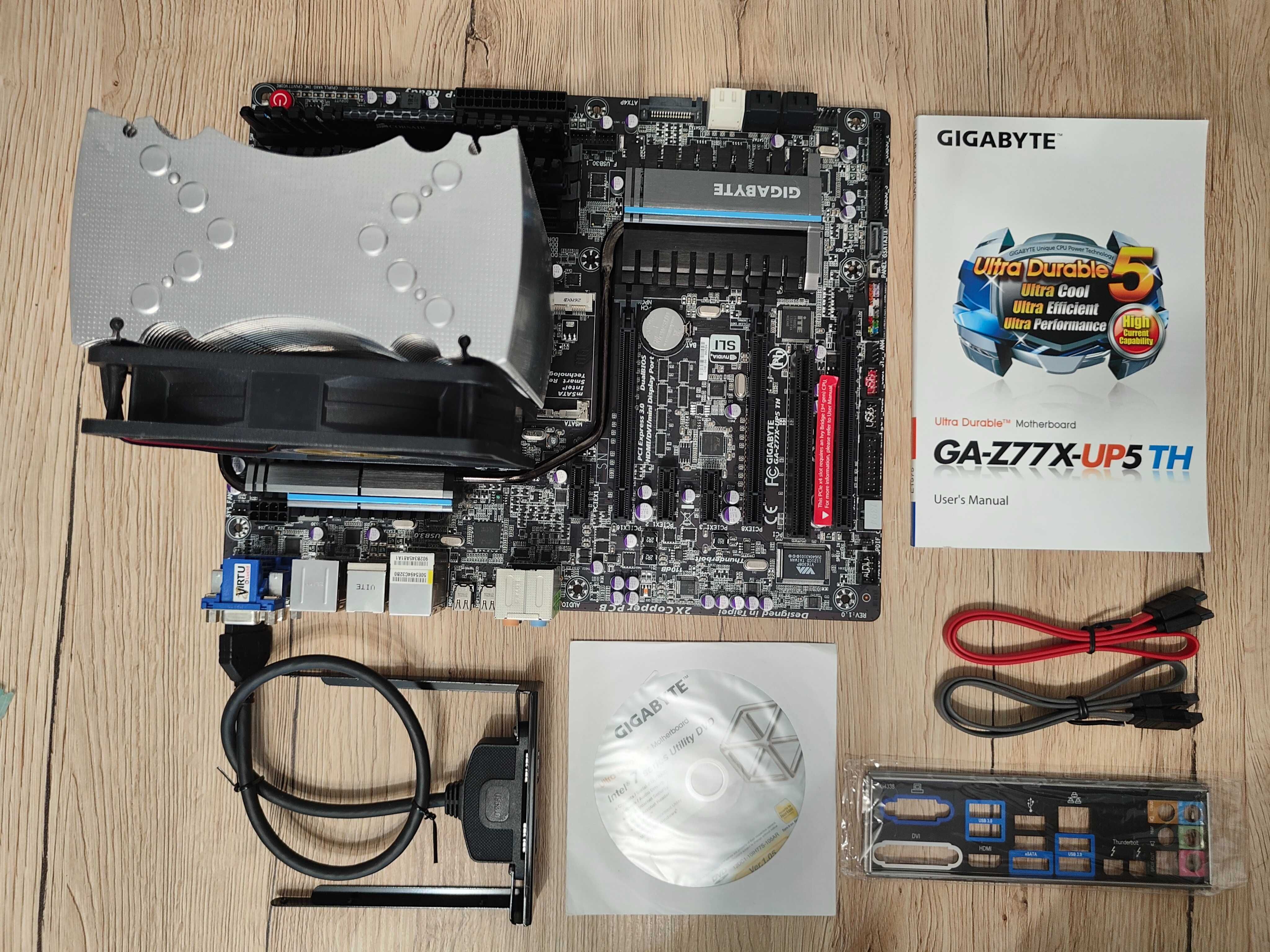 Gigabyte GA-Z77X-UP5 TH (rev. 1.0) – płyta główna ATX, LGA1155 Okazja!