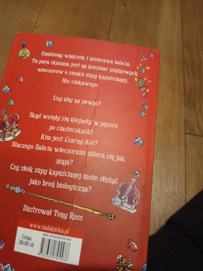 Książka "Babcia Rabuś" Davida Walliamsa