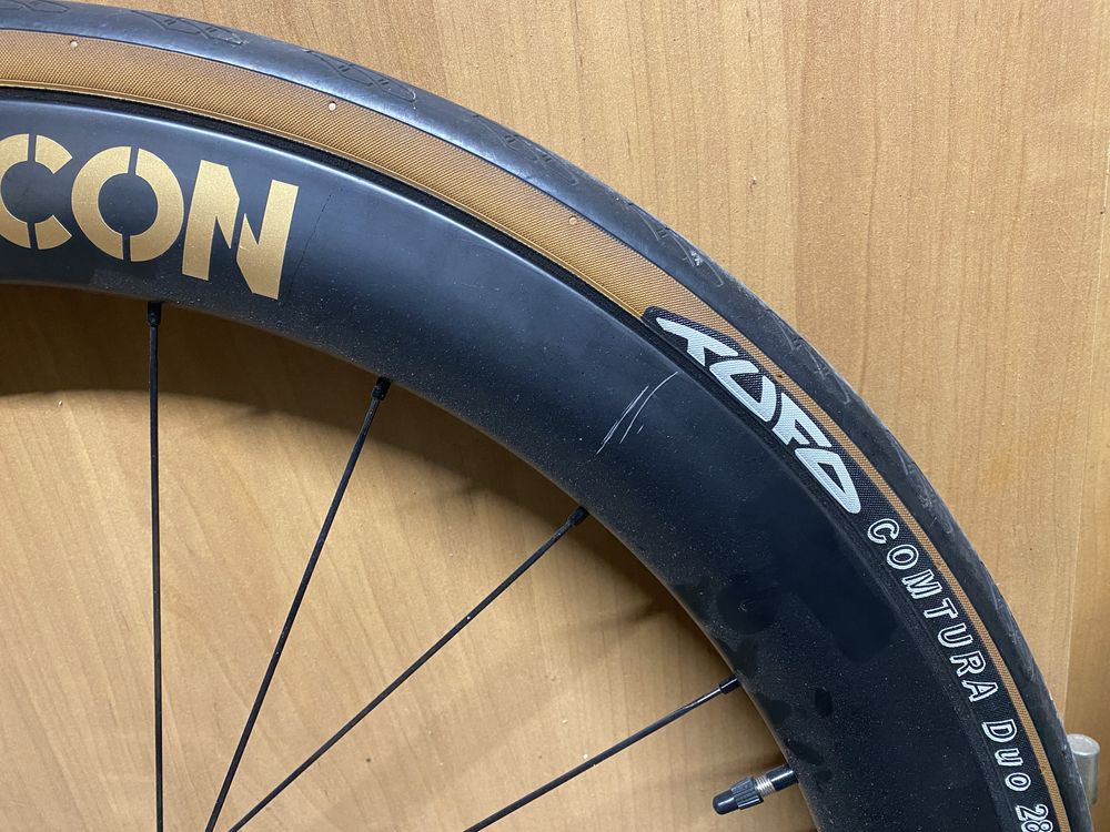 Koła karbon Falcon Wheels 50mm disc