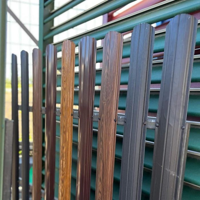 Металевий штахетник різнобій, неліквід