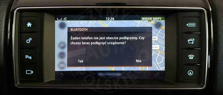 JAGUAR F-TYPE polskie menu lektor mapa USA na EU