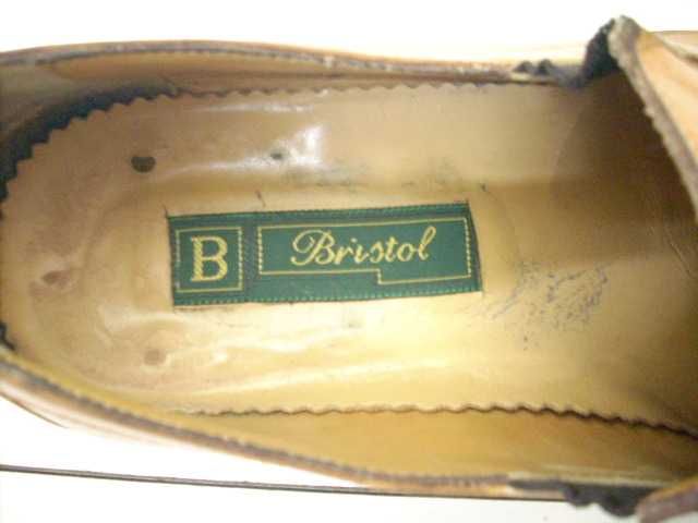 Sapatos Bristol cor castanho tamanho 39/40 - Bom estado