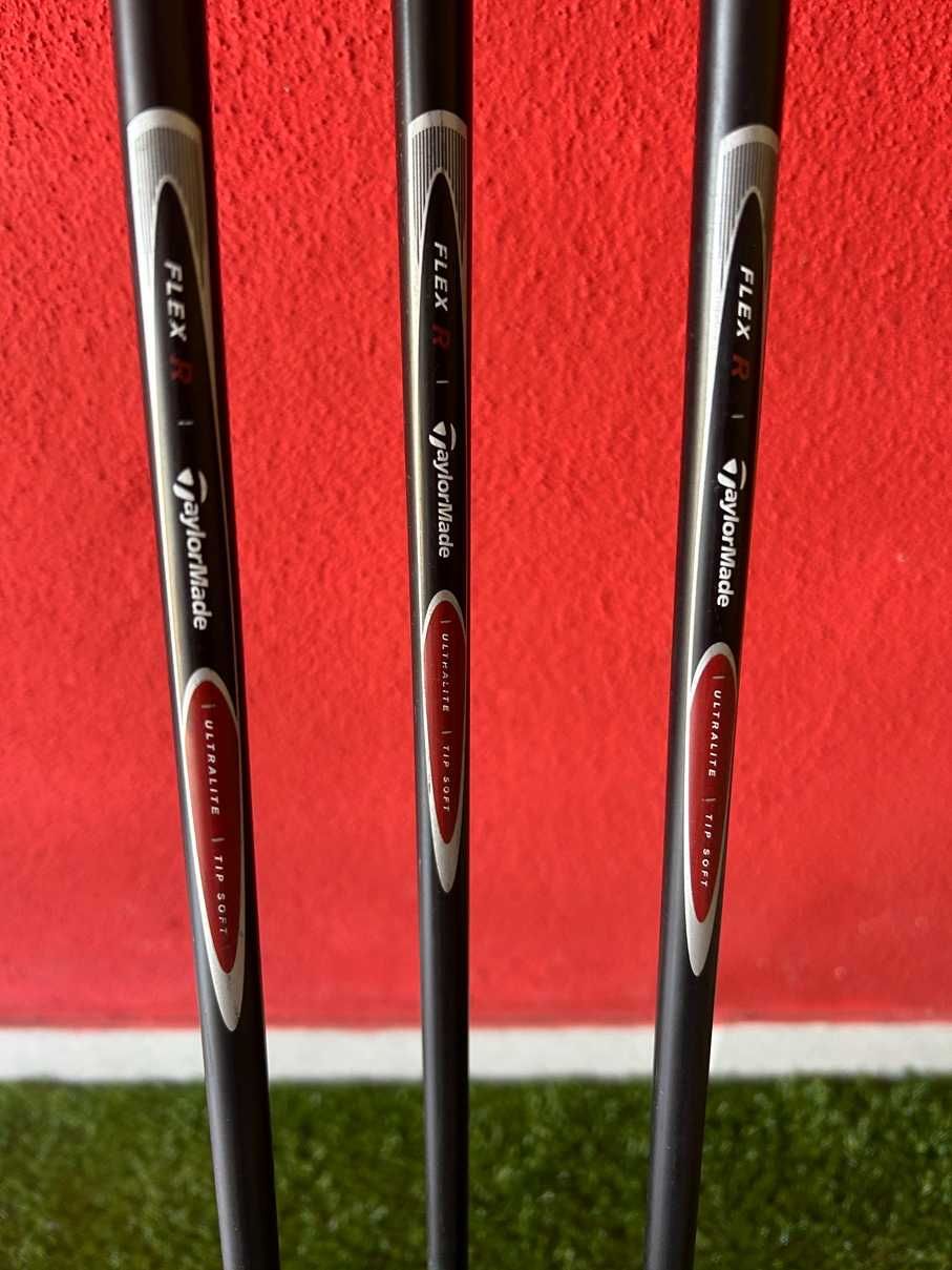 Conjunto de 3 tacos de Golfe TaylorMade RAC – N 3, 4 e 5 | Tip Soft