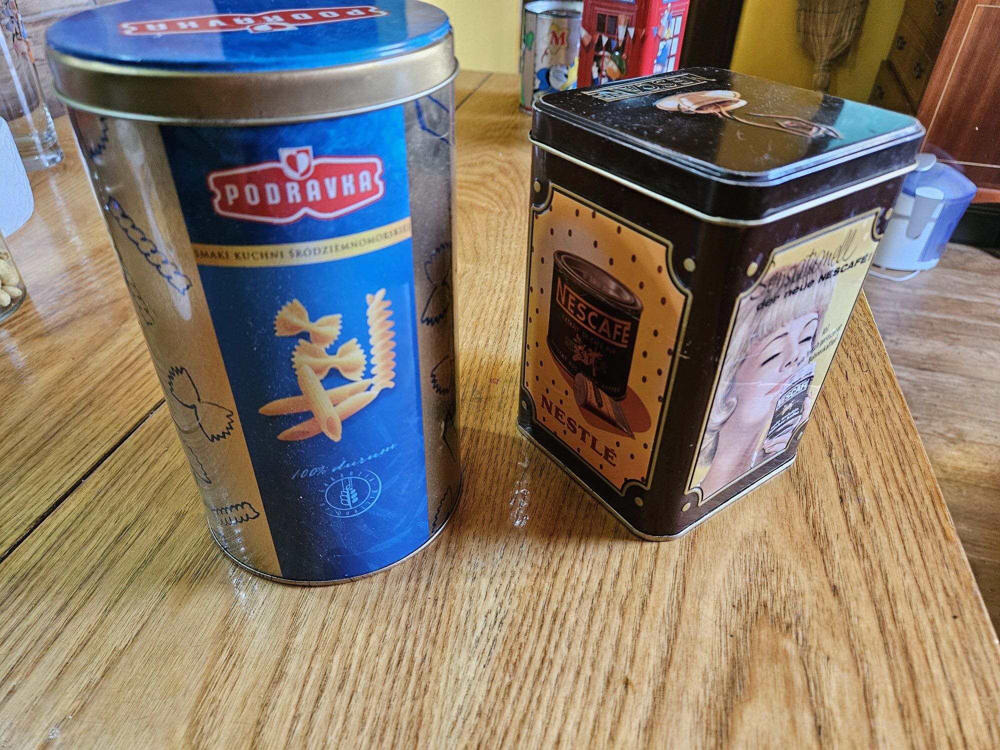 Puszki kuchenne i skarbonki