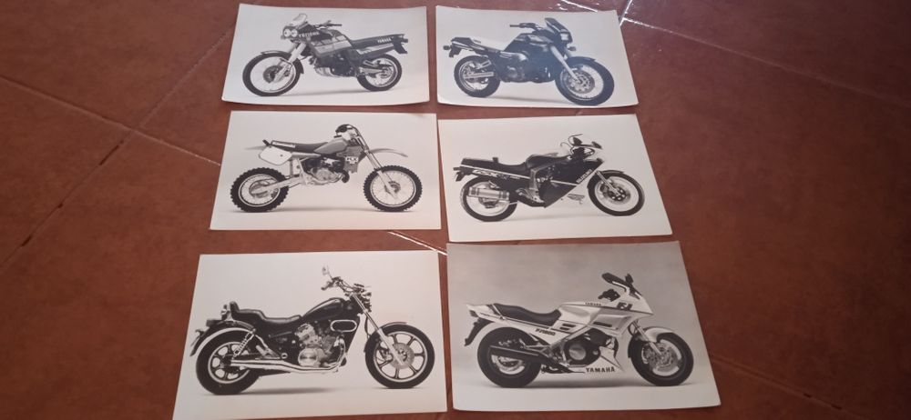 44 Fotos / Postais, Motas, 17,5x13
