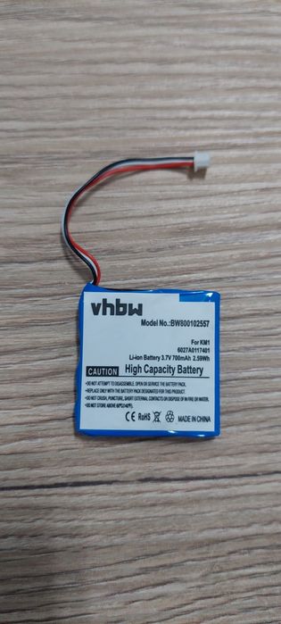 Bateria GPS TomTom Via 120 KM1 - nova