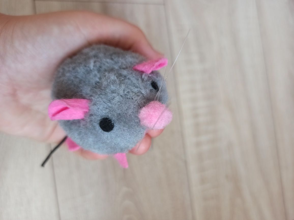Заводна миша для кота іграшка