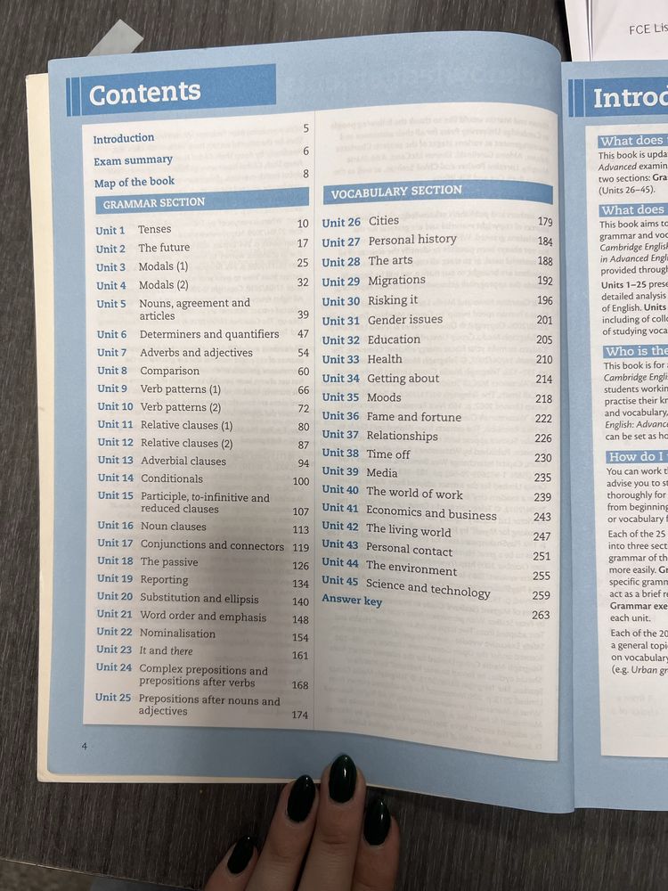 Grammar and Vocabulary for C1