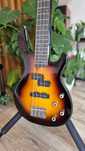 Gitara basowa 4 strunowa - sunset yellow