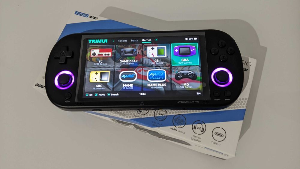 Consola Trimui Smart Pro - Consola de jogos retro/antigos