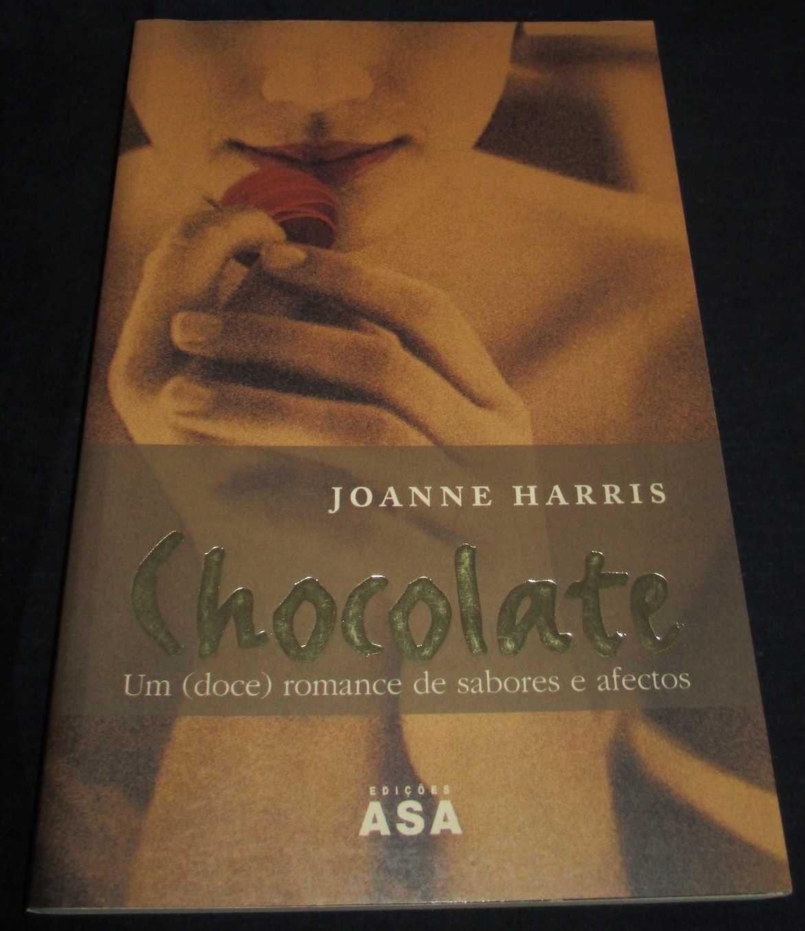 Livro Chocolate Joanne Harris Edições ASA