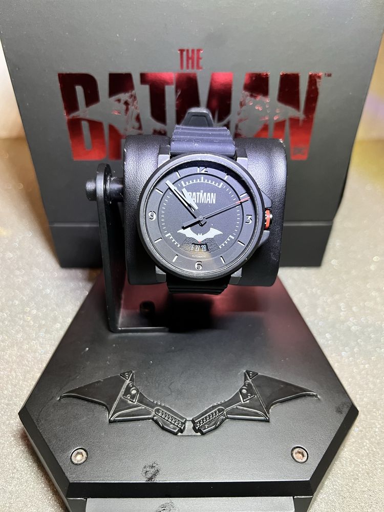 Kolekcjonerski zegarek automatyczny Fossil x Batman