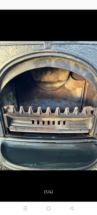 Jotul 3 piec kominek koza w ciemnej emailii  9 kw