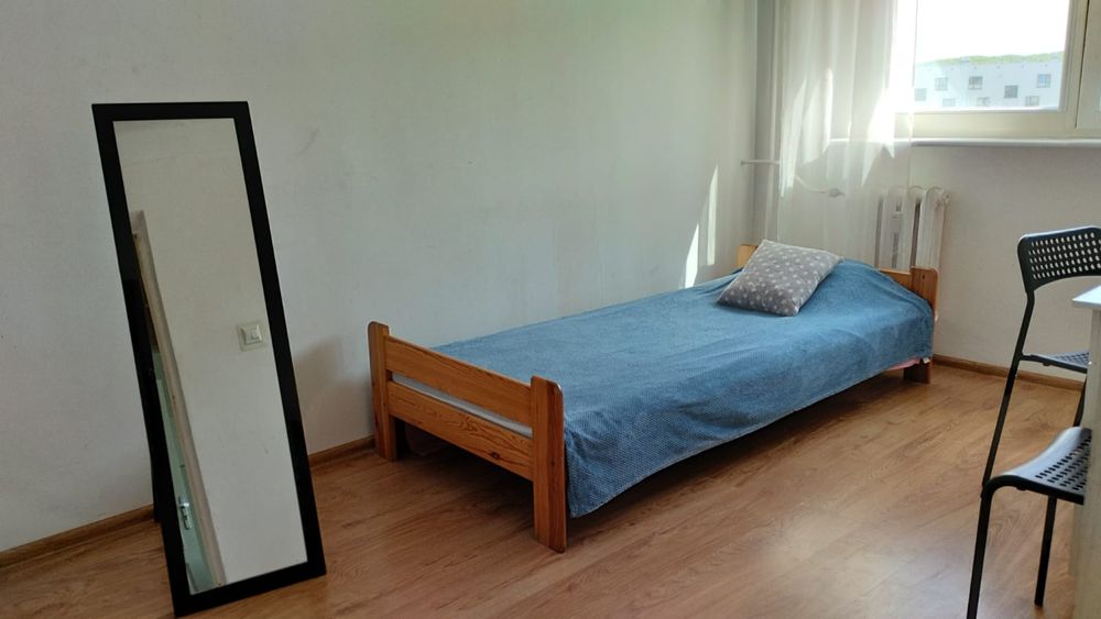 Słoneczny, jednoosobowy pokój do wynajęcia, na oś Zachód w Szczecinku