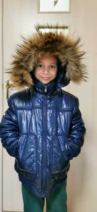 Зимняя куртка для мальчика 10лет