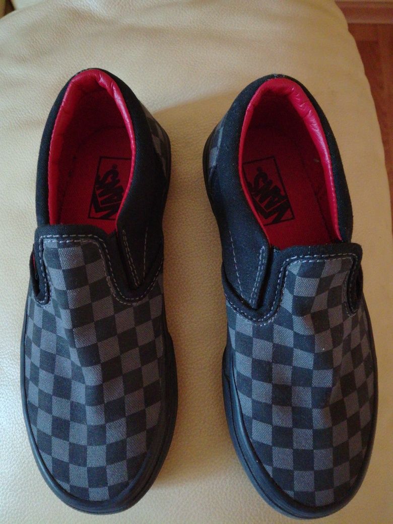 Мокасины Для мальчика шахматка от Vans