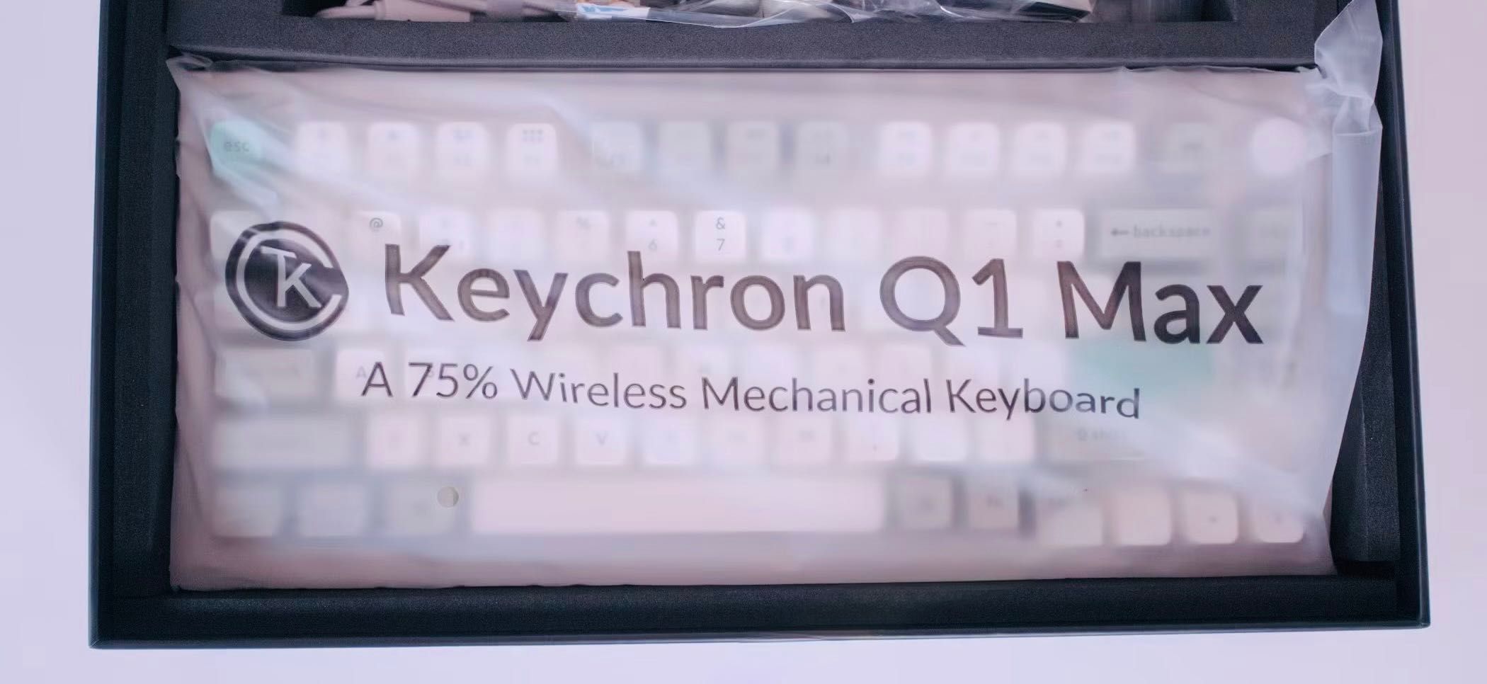 Klawiatura Keychron Q1 Max QMK/VIA Wireless Banana Gwarancja