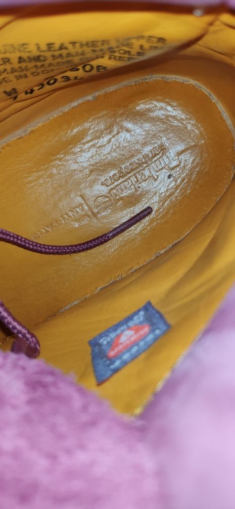 Trapery Timberland różowe