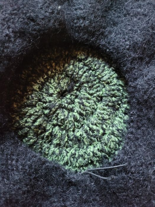 Beret damski ocieplany