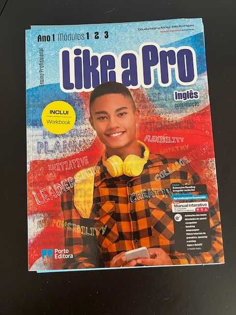 Conjunto Pedagógico - Inglês - Profissional - "like a Pro" - (M:1/2/3)