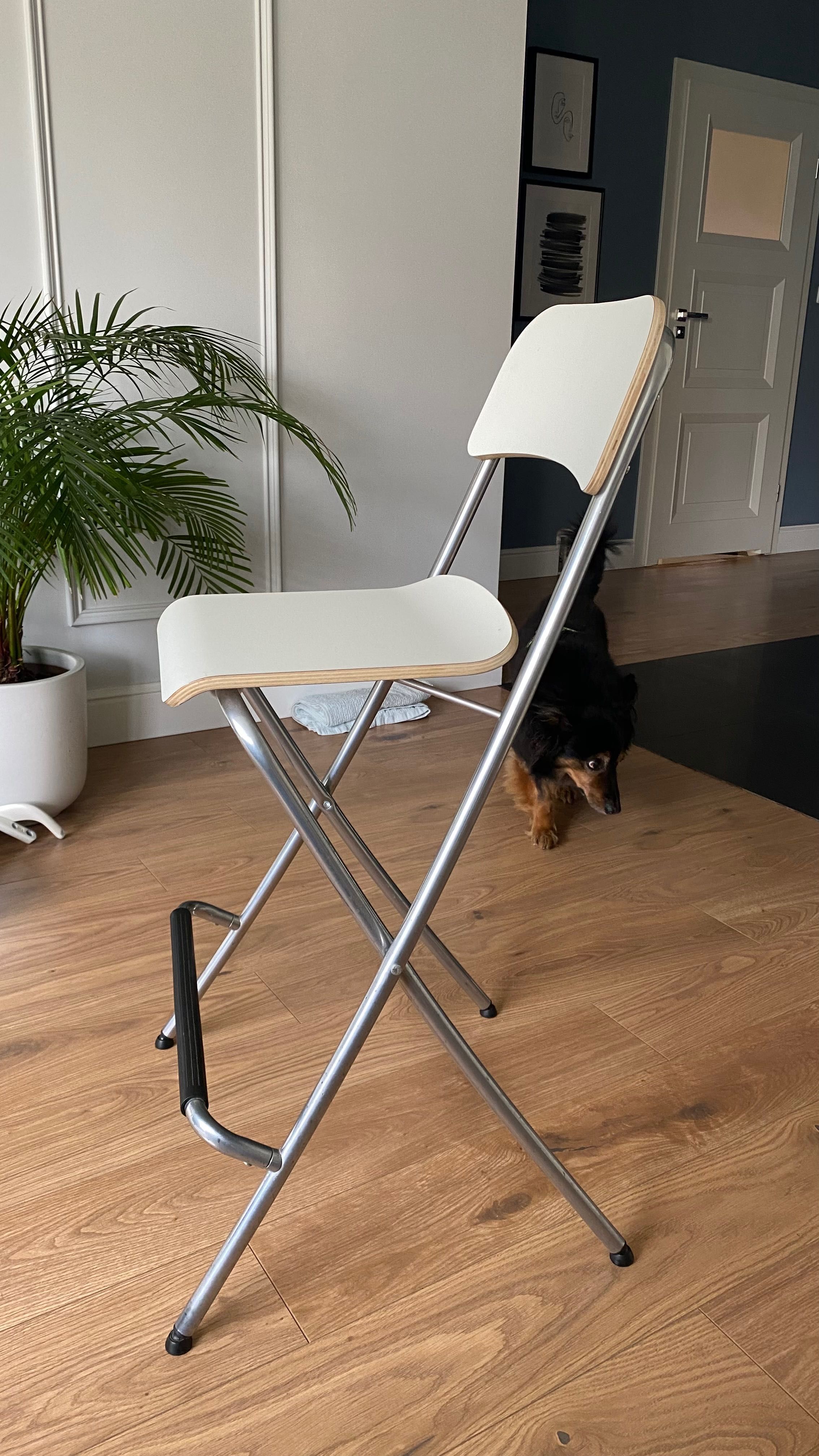 Hoker rozkładany Ikea Franklin biały stał
