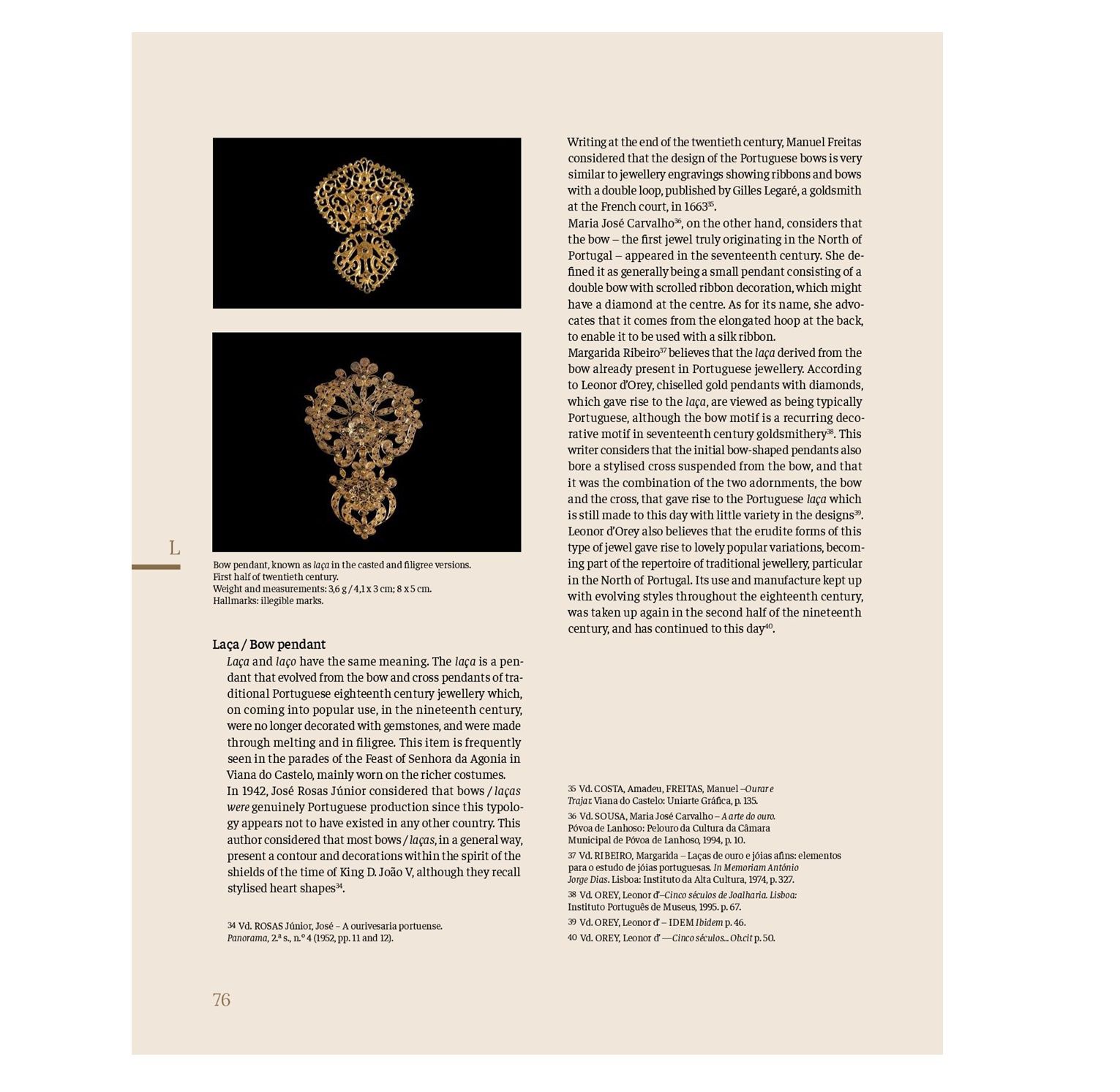Traditonal Portuguese Gold Jewellery in Viana do Castelo