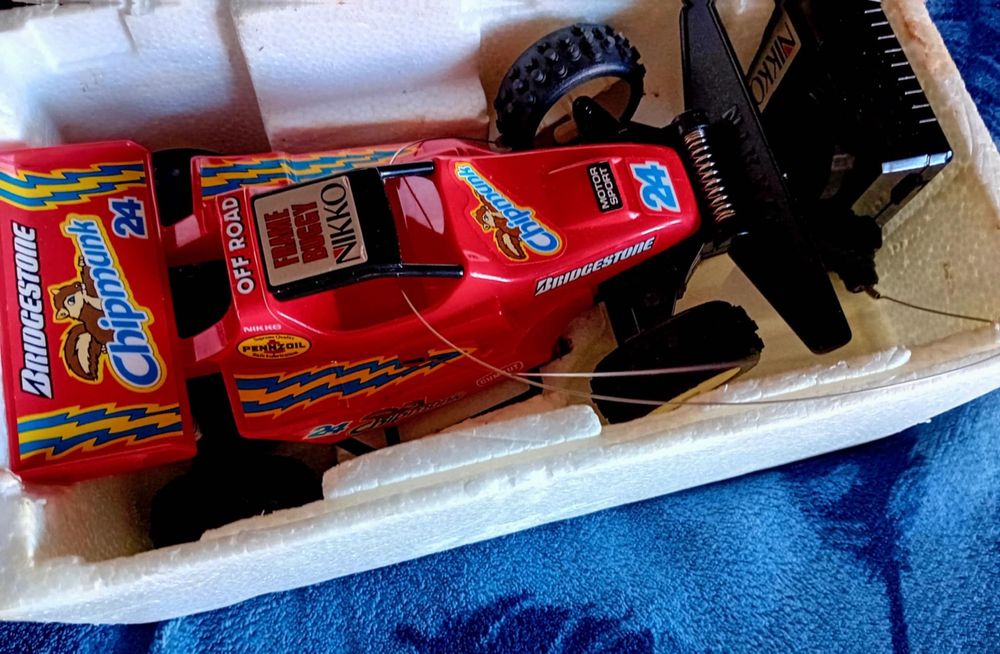 Carro com comando chipmunk buggy funciona usado