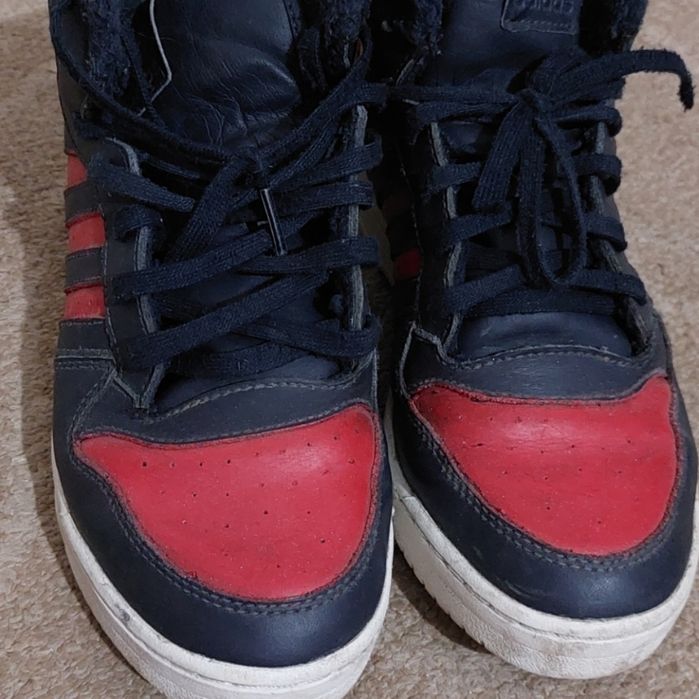 Кросівки зима Adidas шкіра