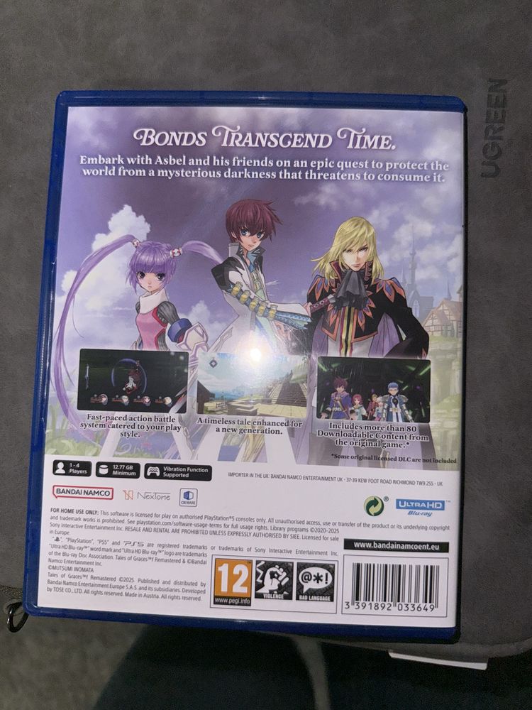 Gra Tales of graces f Remastered