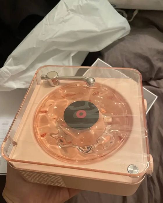 Ретро колонка-платівка