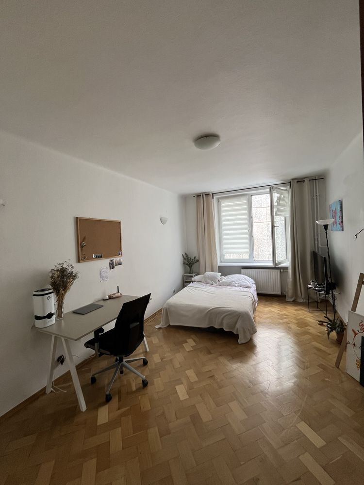 Przytulny duży pokój w centrum na wynajem