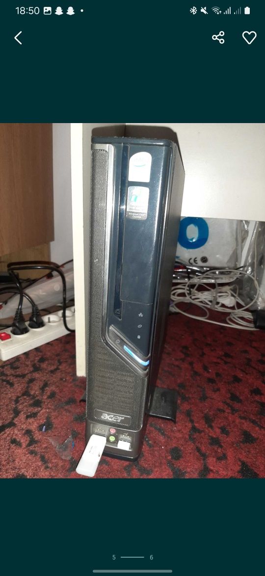 Sprzedam komputer z monitorem