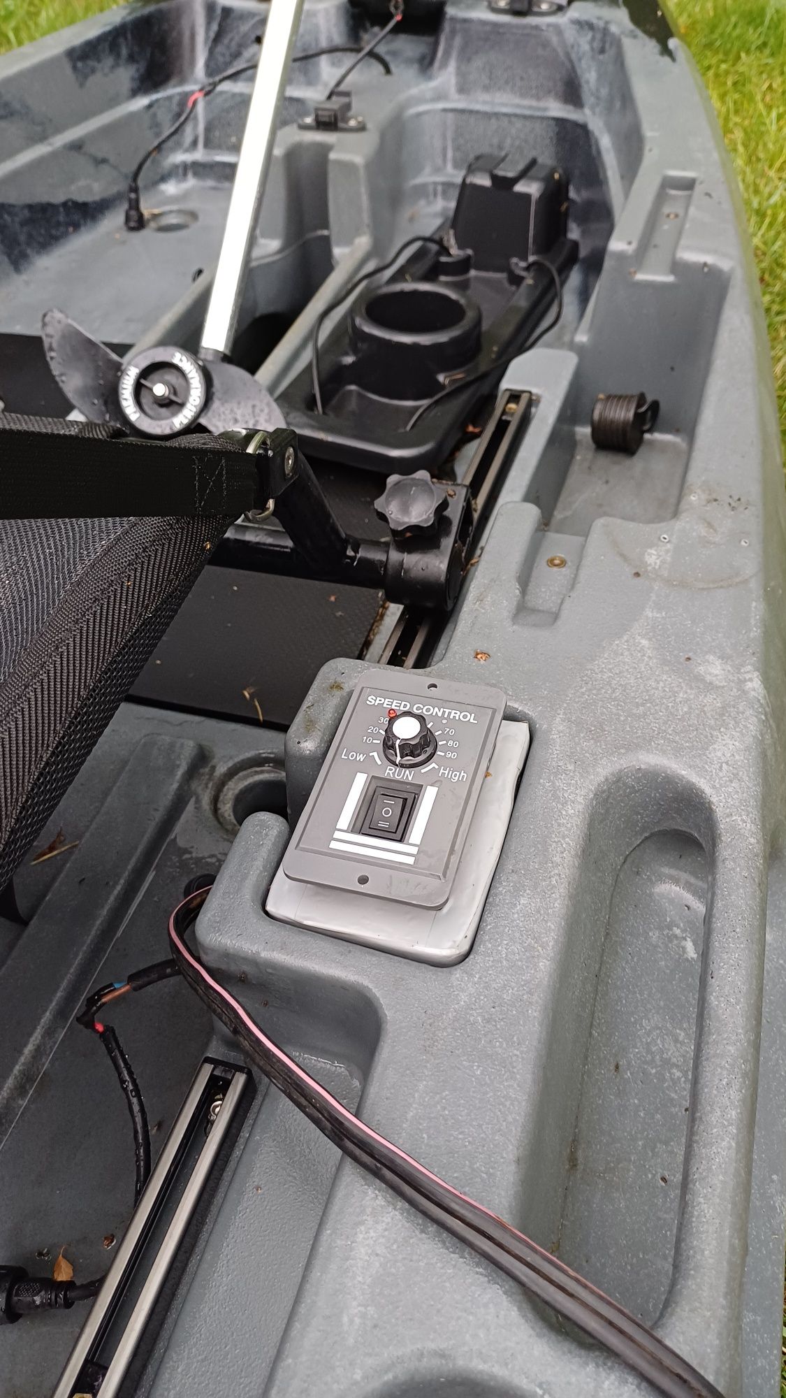 Kajak wędkarski Scorpio kayak Pedal fish Big 95 + napęd elektryczny